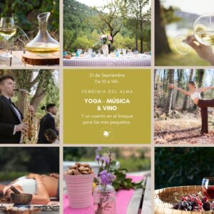 Vendimia del alma: Yoga, Música y Vino.